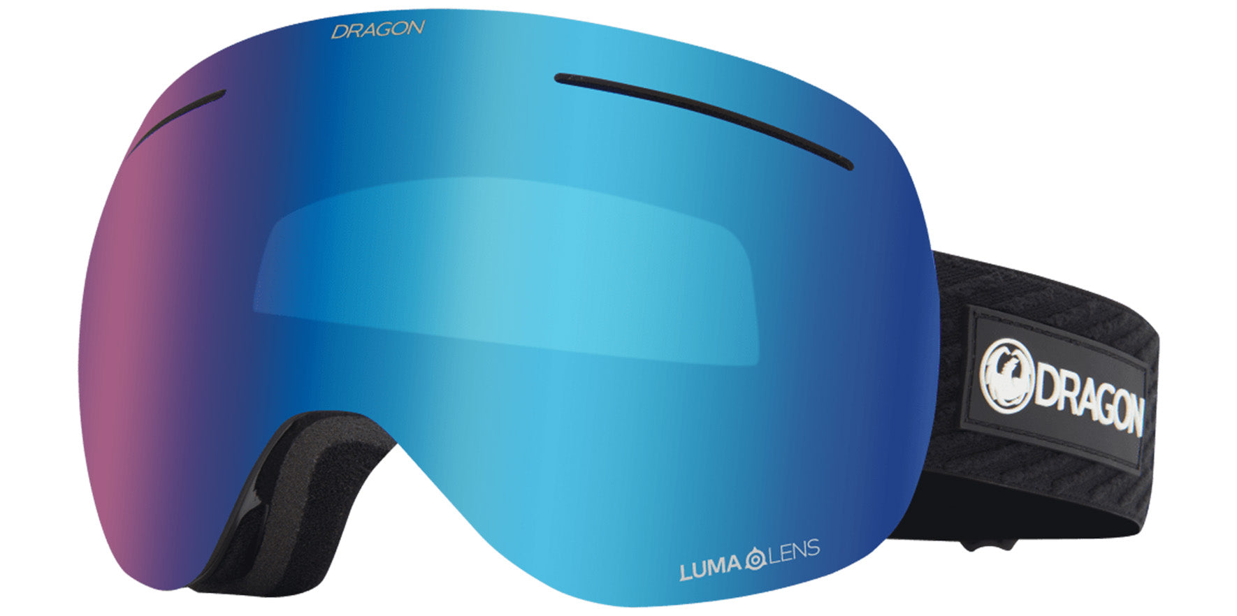 Dragon Alliance X1 Frameless Mirrored Lumalens Snow Goggles - Eyedictive