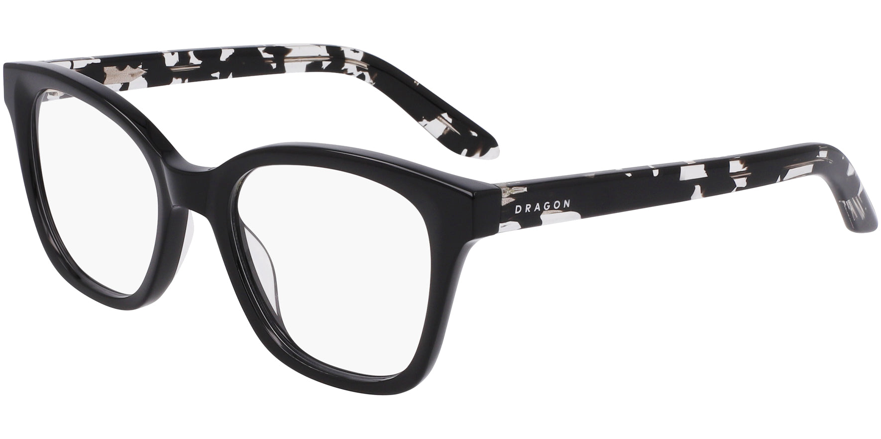 Dragon Alliance Rounded Cat-Eye Eyeglasses w/ 5-Barrel Steel Hinges