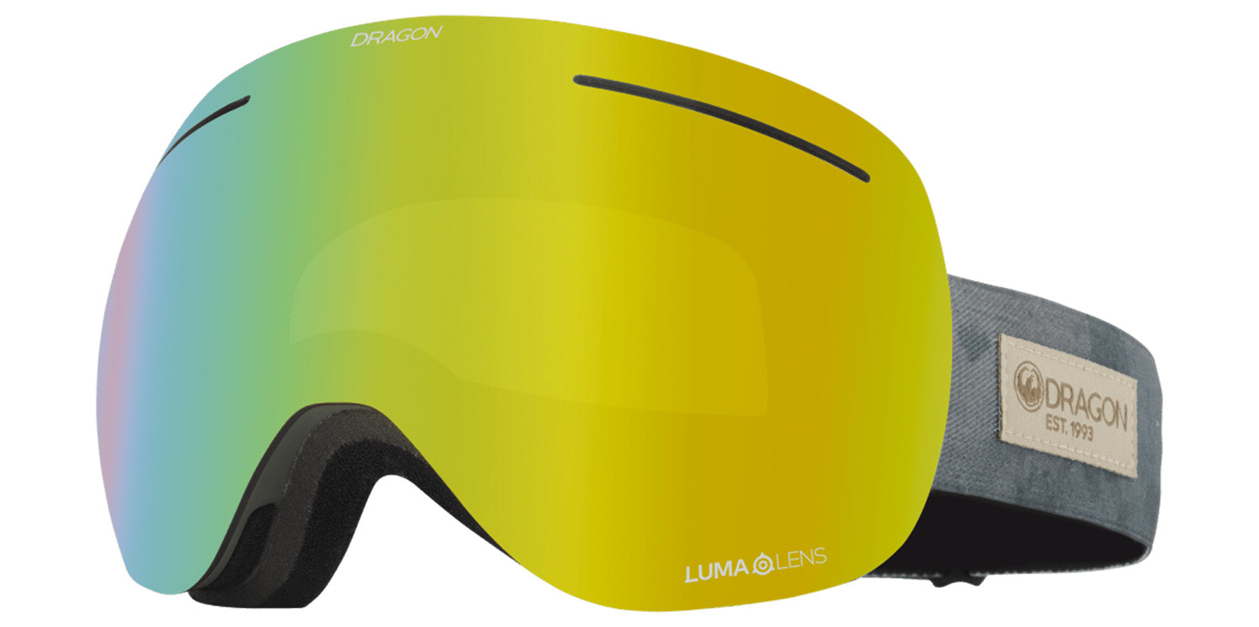 Dragon Alliance X1 Reclaimed Frameless Snow Goggles w/ Bonus Lens - Eyedictive