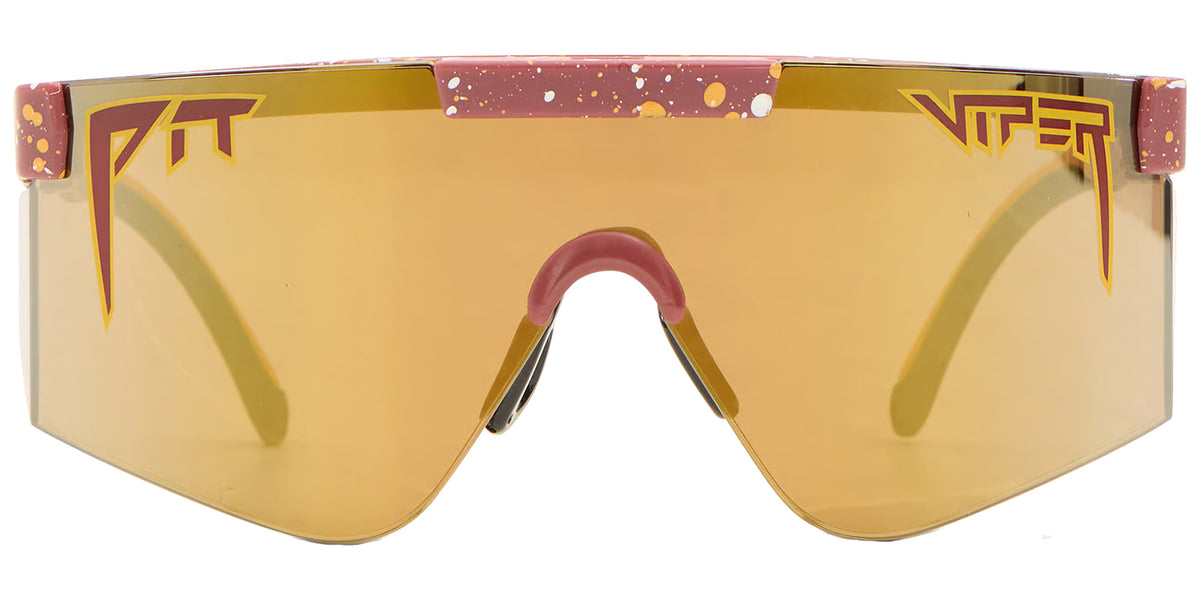 Pit Viper The Burgundy 2000 Shield w/ Adjustable Temples