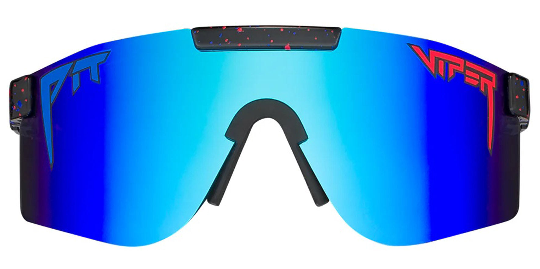 Pit Viper Polarized The Absolute Liberty Double Wide Shield w/ Mirror Lens