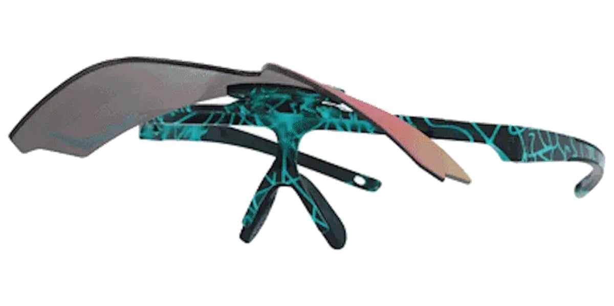 Pit Viper The Voltage Flip-Offs Shield w/ Mirror Lens