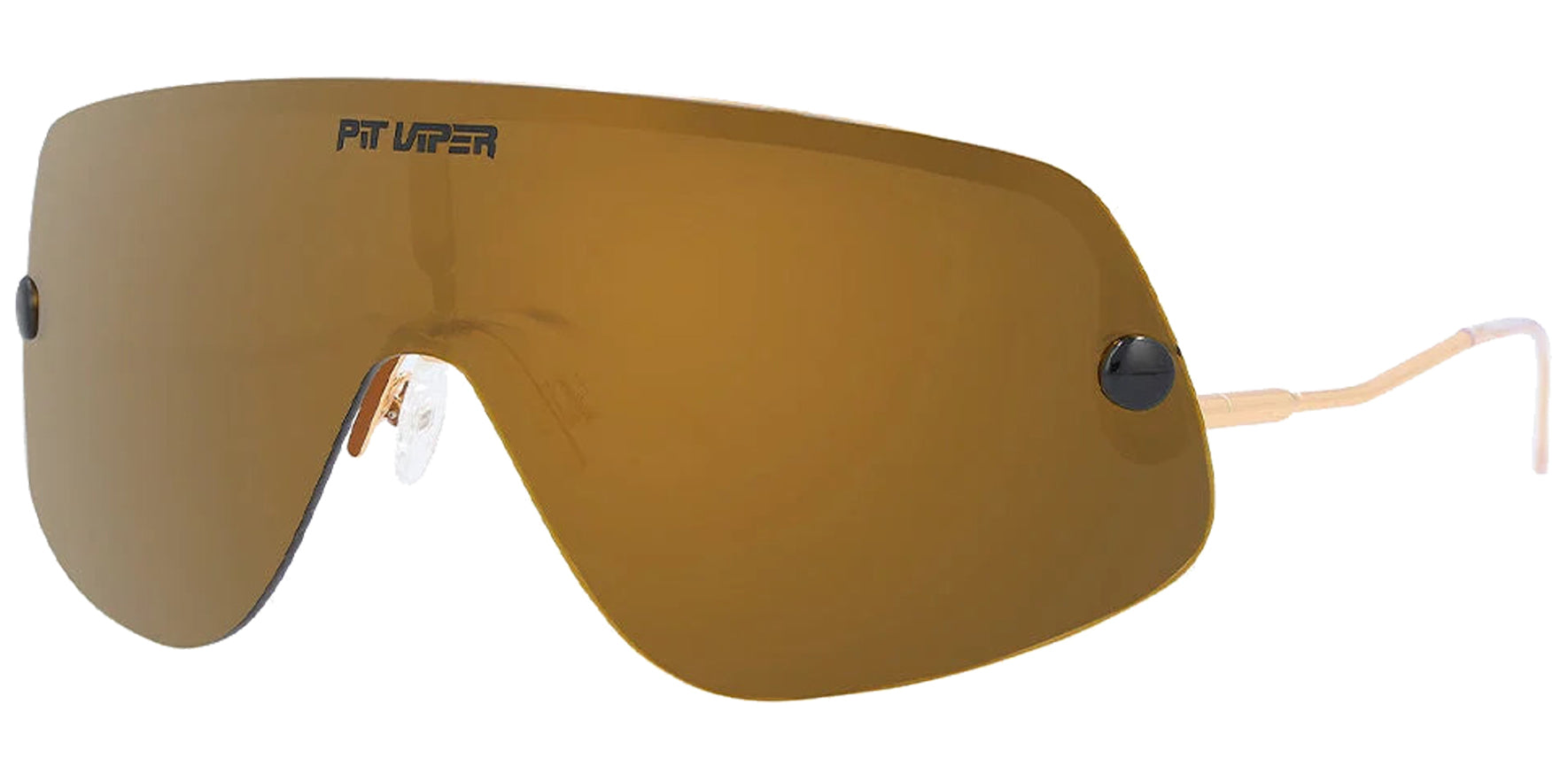 Pit Viper Limousine Series The Gold Standard Polarized Shield w/ Bonus Gradient Lens