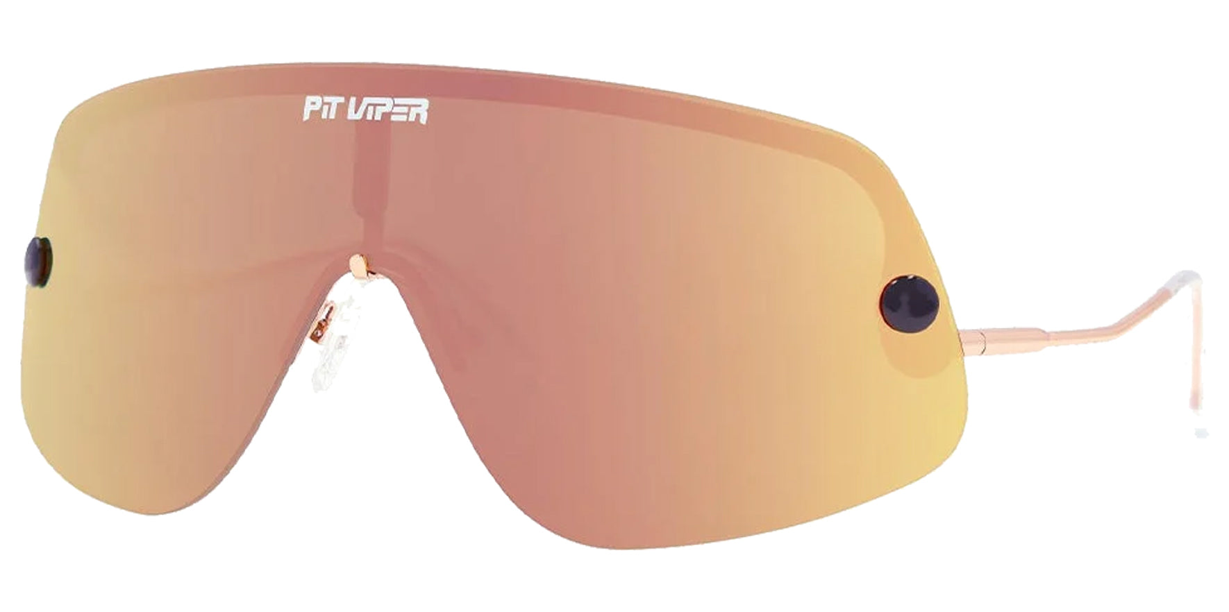 Pit Viper Limousine Series The Rosé Polarized Shield w/ Bonus Gradient Lens