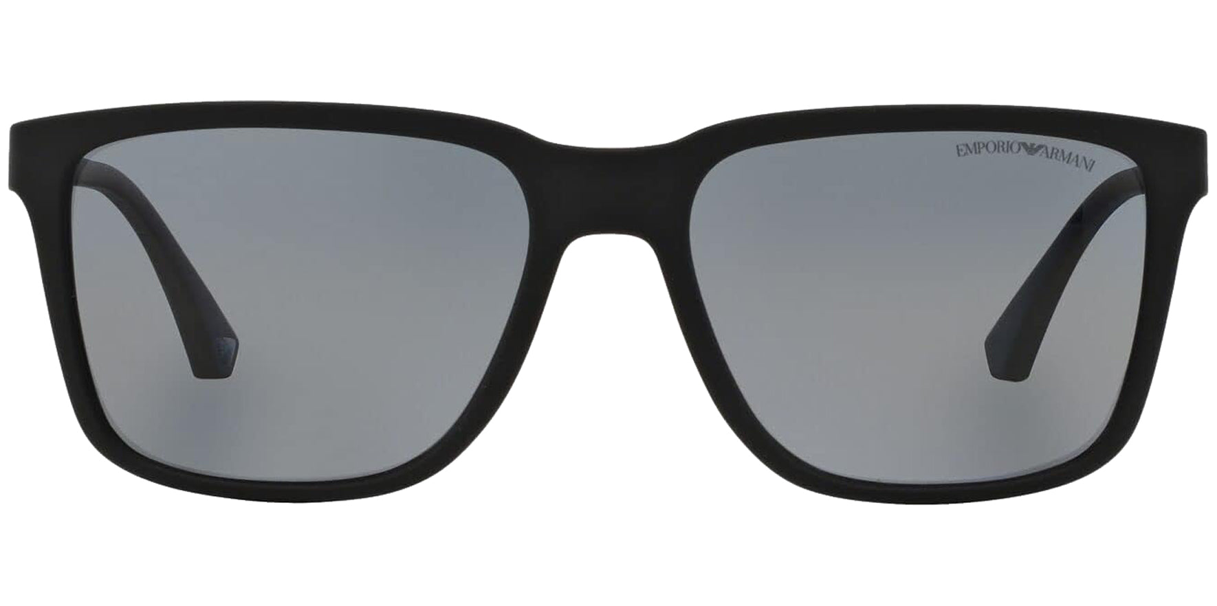 Emporio Armani Polarized Black Rubber - Eyedictive