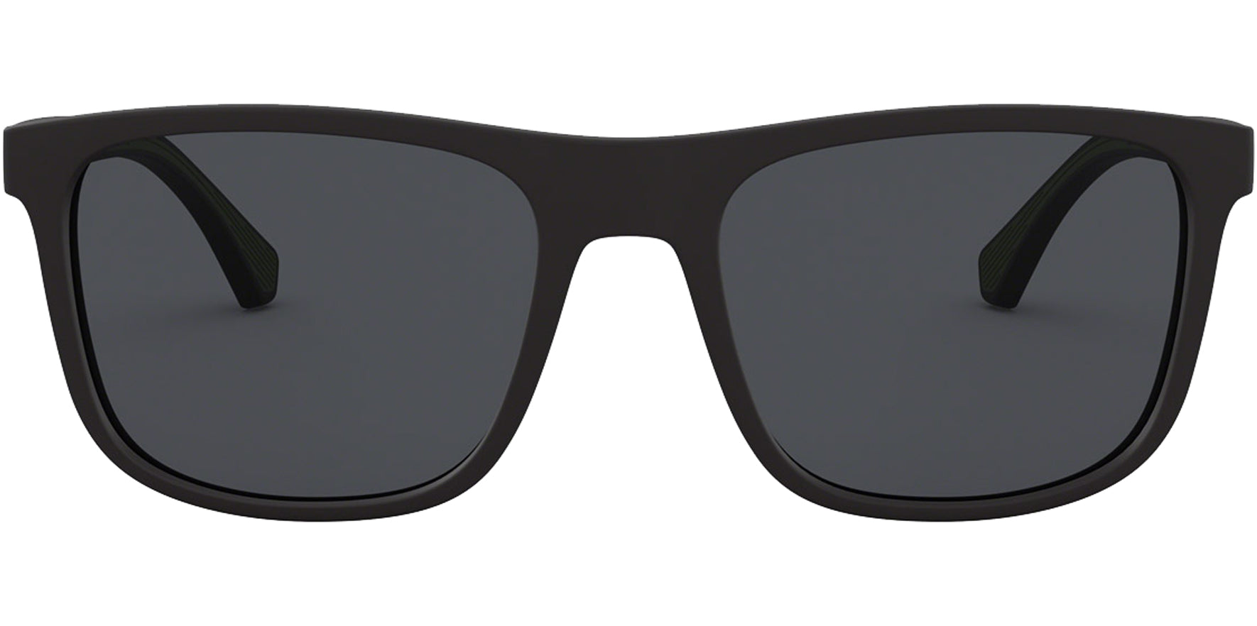 Emporio Armani Matte Black Square - Eyedictive