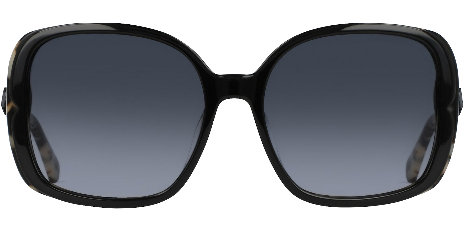 Kate Spade Elianna Black/Havana Butterfly w/ Gradient Lens - Eyedictive