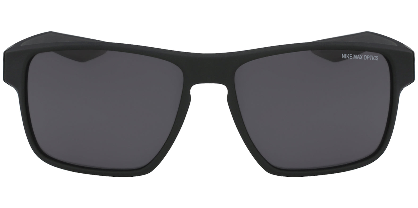 Nike Essential Venture Matte Black Modern Square Sport - Eyedictive