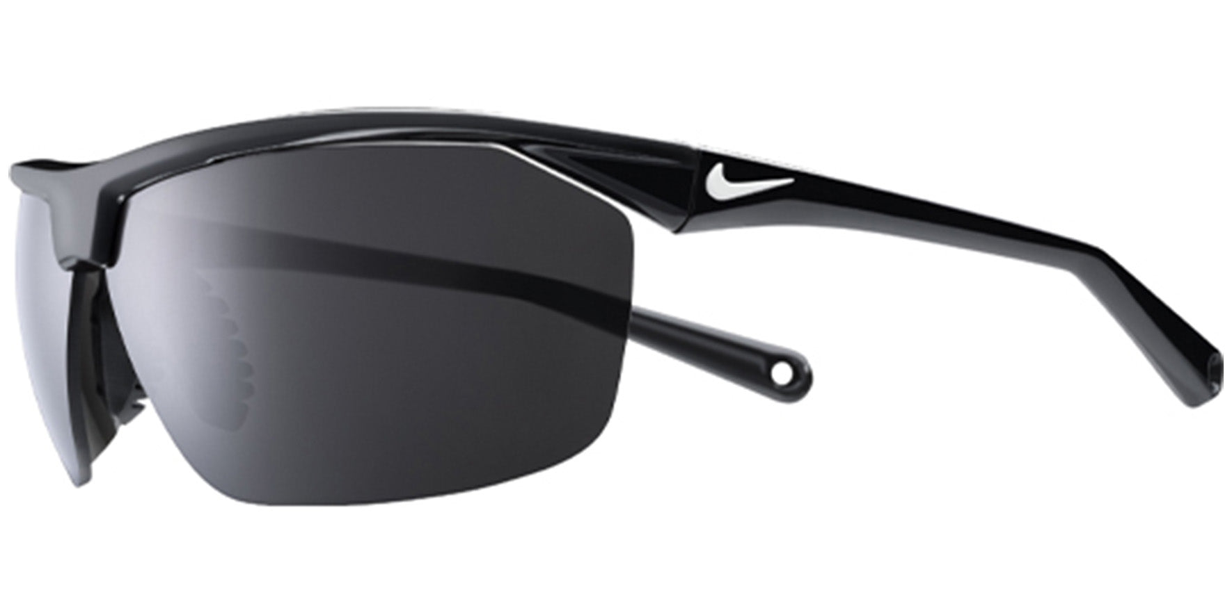 Nike Tailwind 12 Black Semi-Rimless w/ Flying Lens
