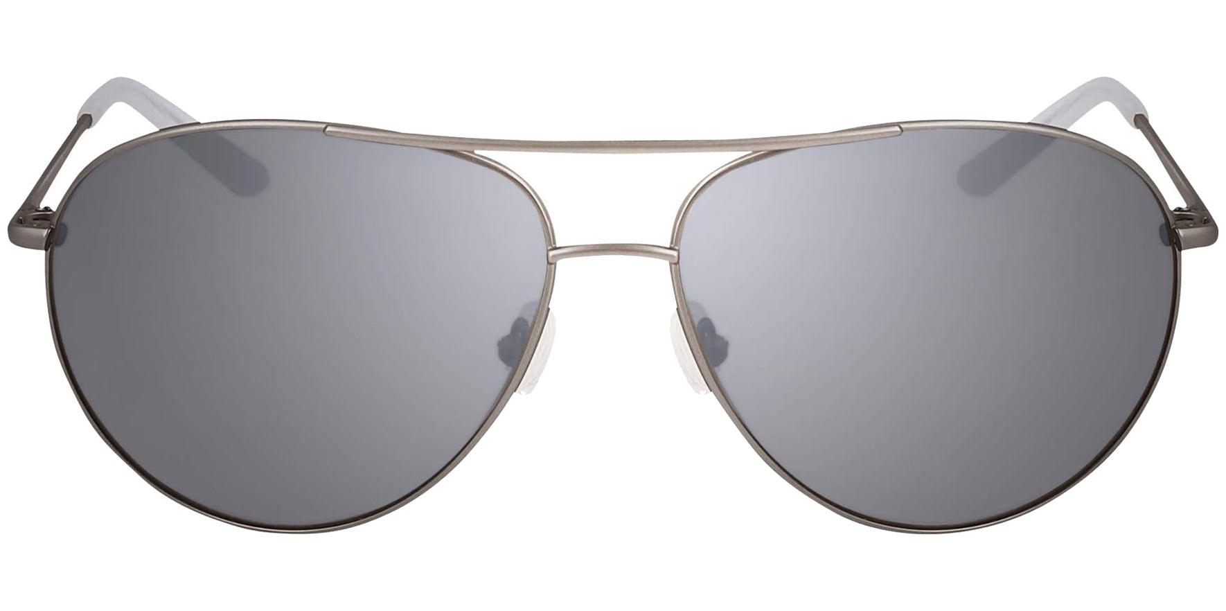 Nike Chance Satin Gunmetal Aviator w/ Mirror Lens - Eyedictive