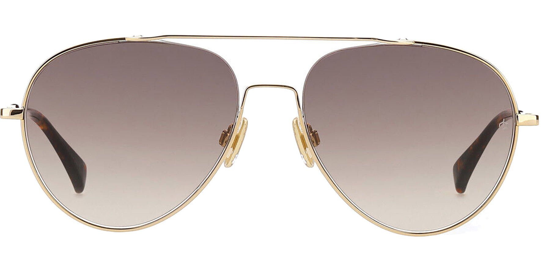 Rag & Bone Light Gold-Tone Aviator - Eyedictive