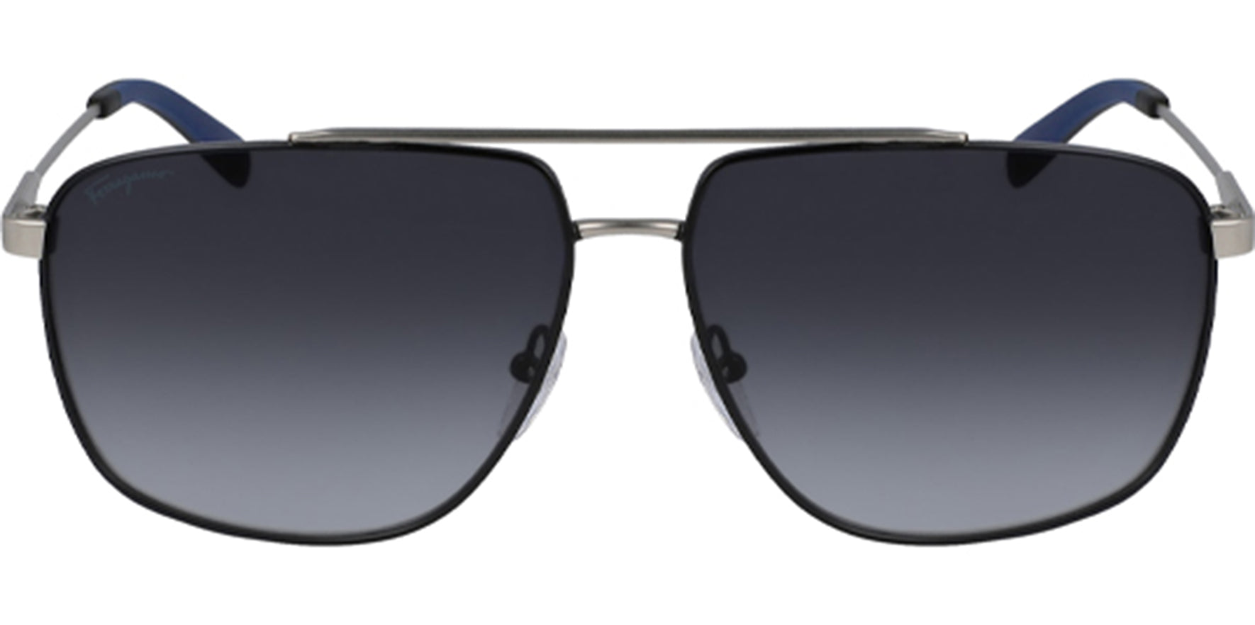 Salvatore Ferragamo Navigator Sunglasses w/ Gradient Lens - Eyedictive