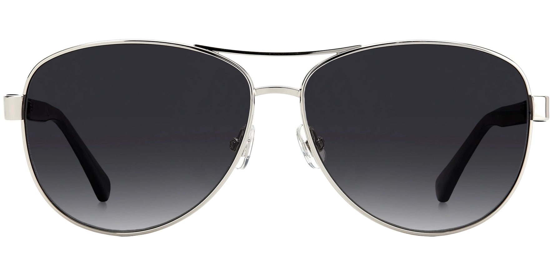 Kate Spade Fara Polarized Palladium Aviator w/ Gradient Lens - Eyedictive