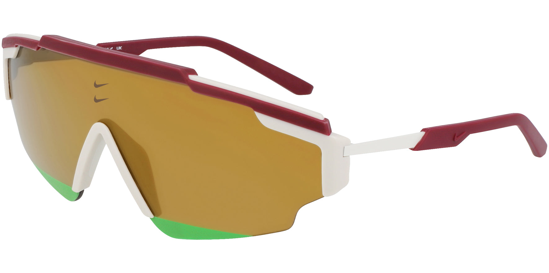 Nike Marquee Edge M Semi-Rimless Sport Shield w/ Mirror Lens