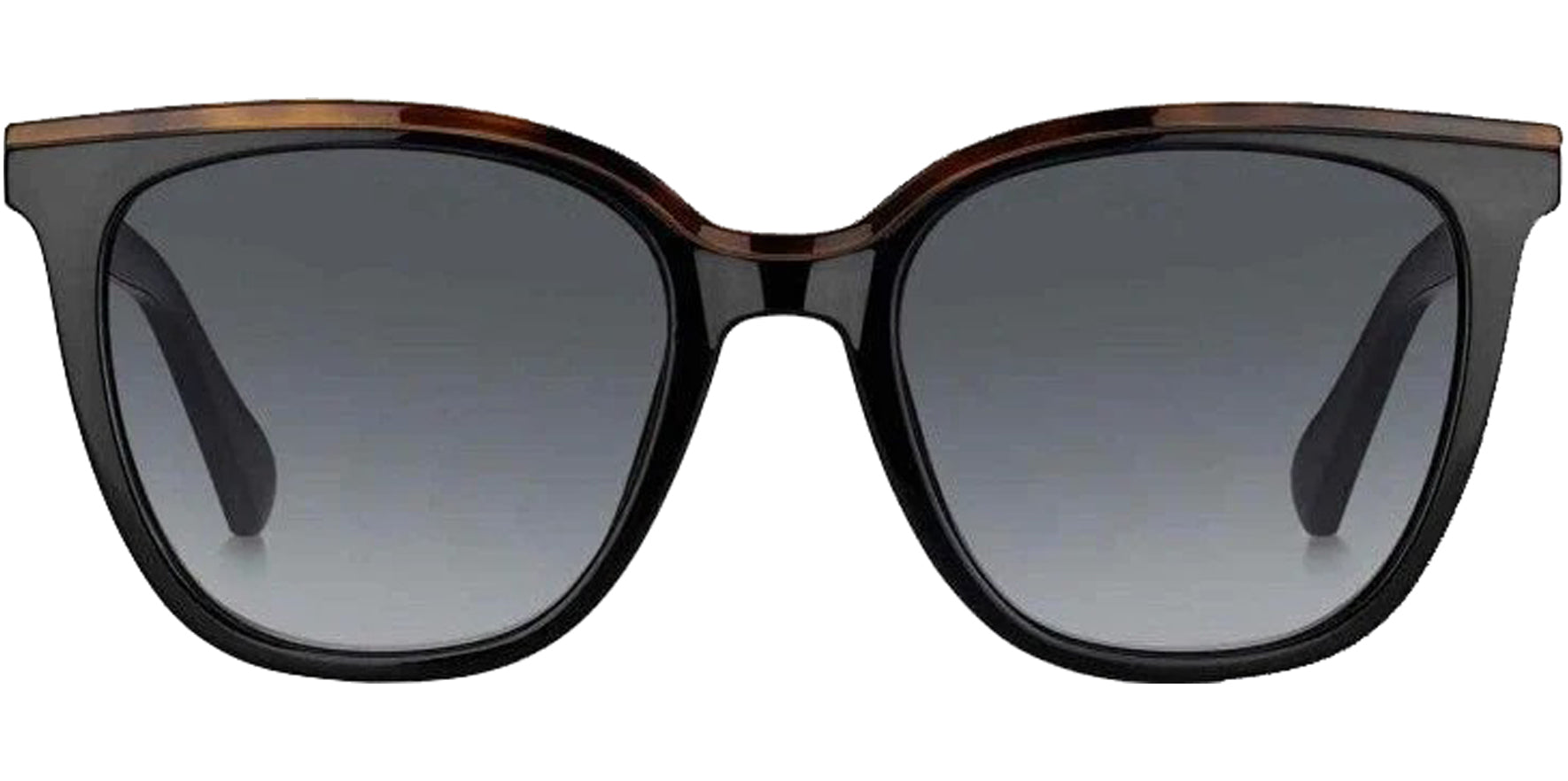 Fossil Black/Havana Square Cat Eye w/ Gradient Lens - Eyedictive