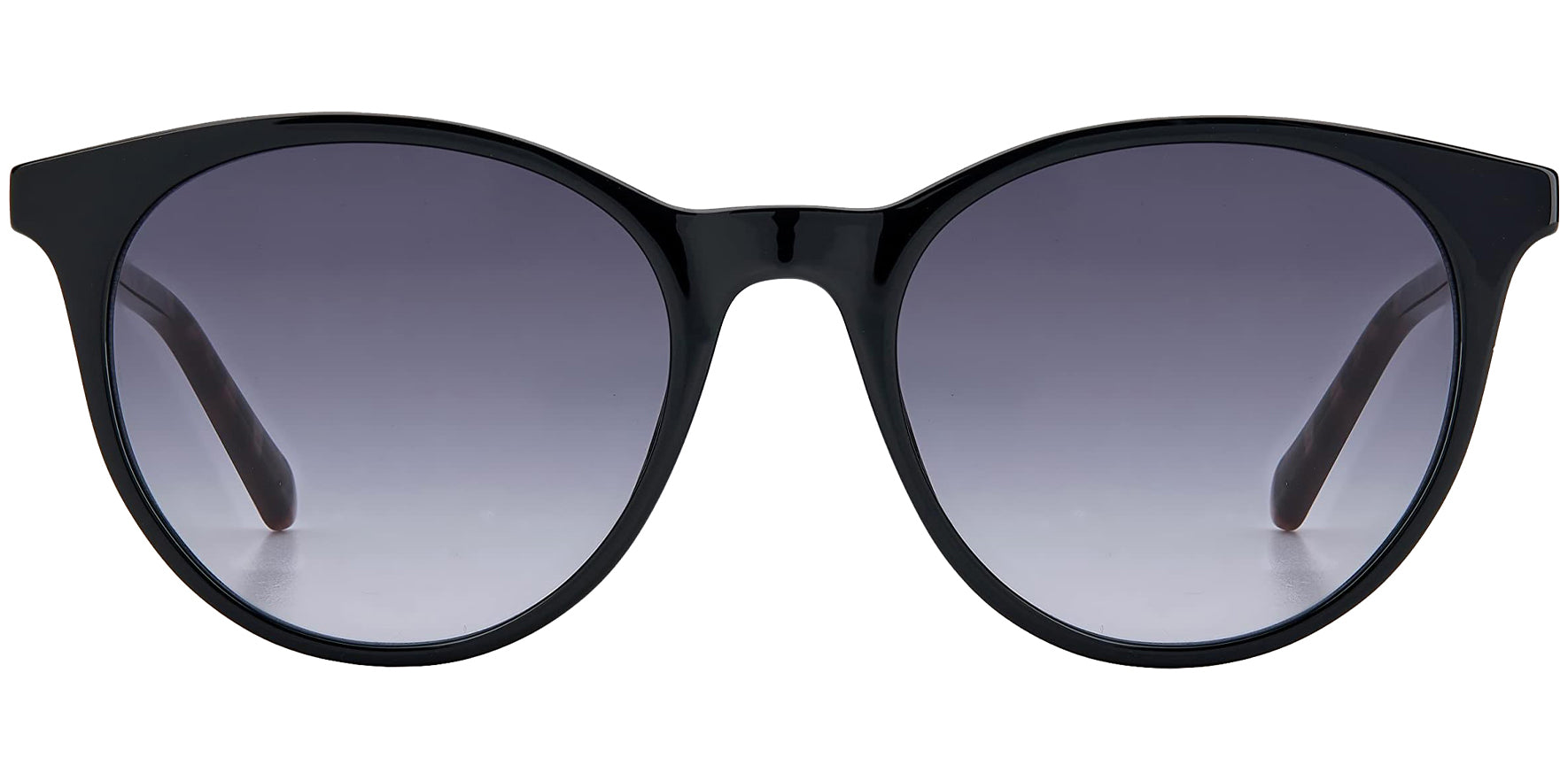 Fossil Black Round Pantos w/ Gradient Lens