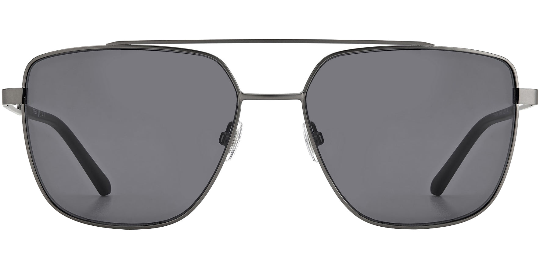 Fossil Matte Ruthenium Navigator w/ Slim Temples
