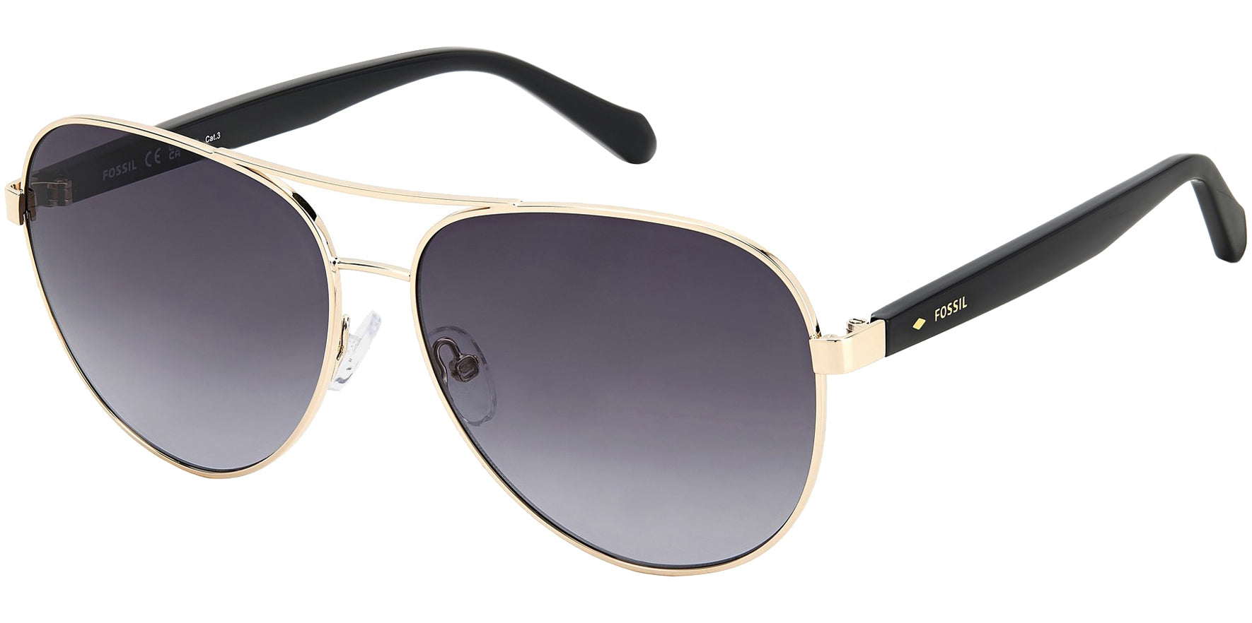 Fossil Classic Aviator w/ Gradient Lens