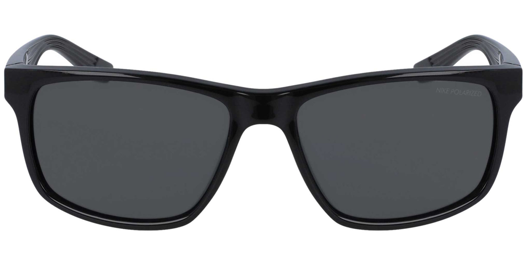 Nike Cruiser P Polarized Shiny Black Square Sport - Eyedictive