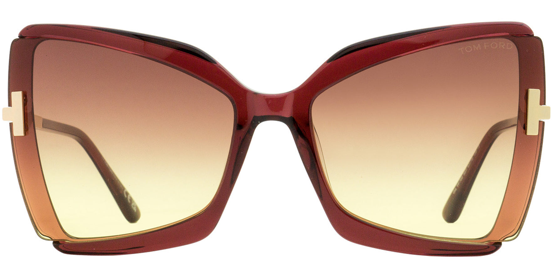 Tom Ford Gia Oversized Butterfly w/ Gradient Lens - Eyedictive