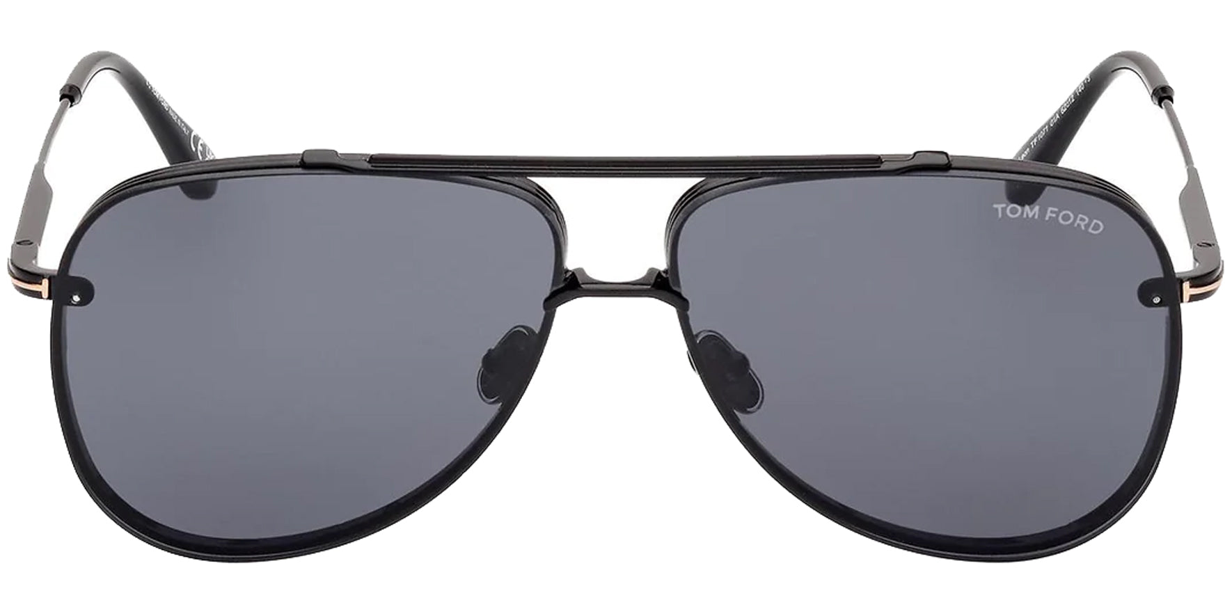 Tom Ford Leon Lens-Over-Frame Aviator - Eyedictive