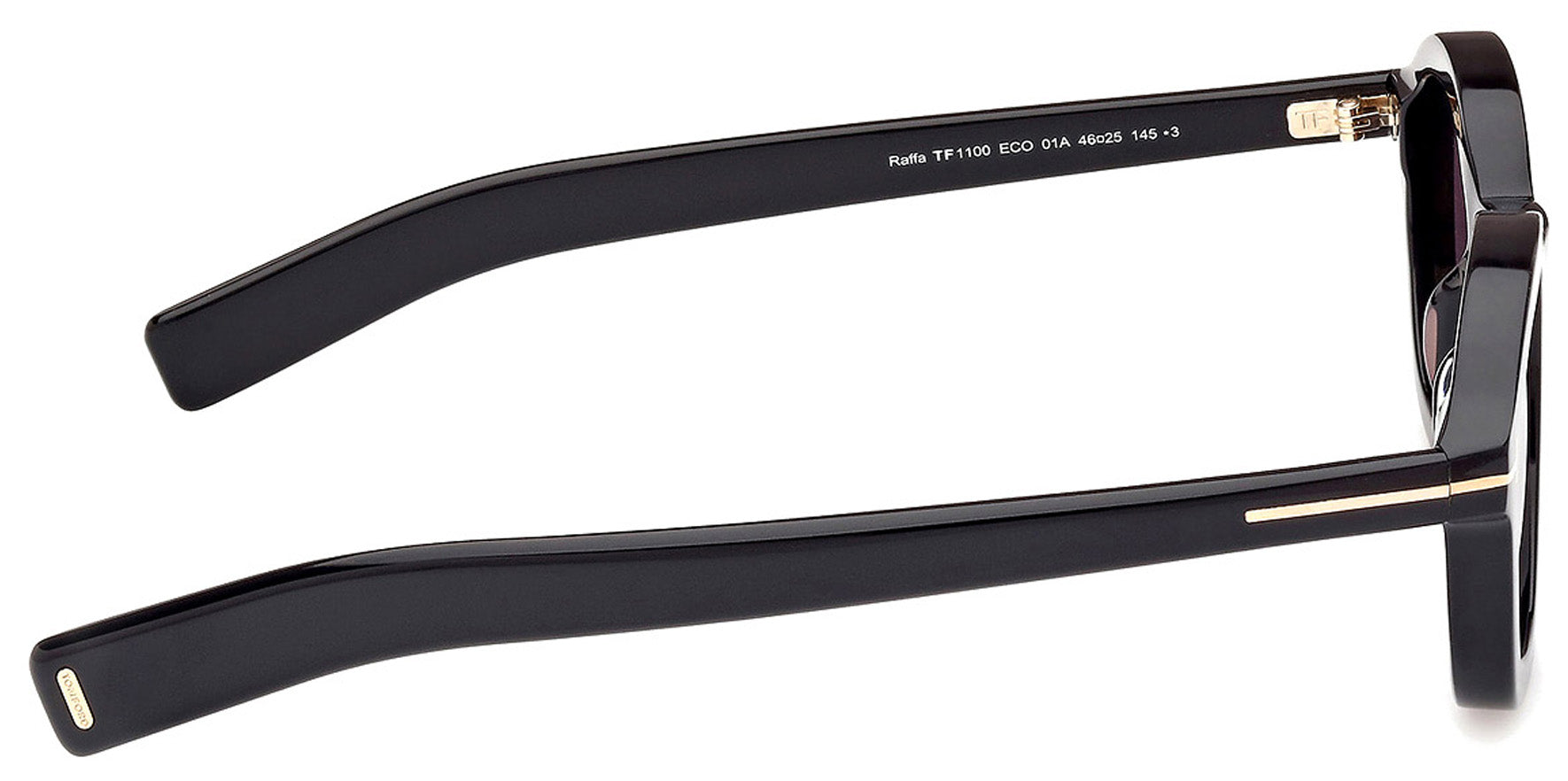 Tom Ford Raffa Shiny Black Round