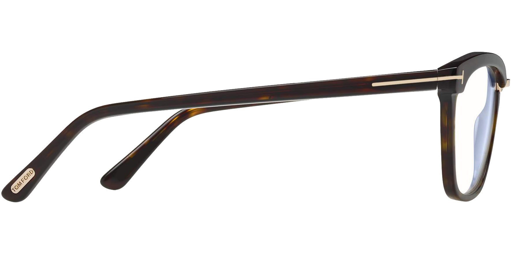 Tom Ford Blue Block Brow-Line/Cat-Eye Eyeglass Frames - Eyedictive