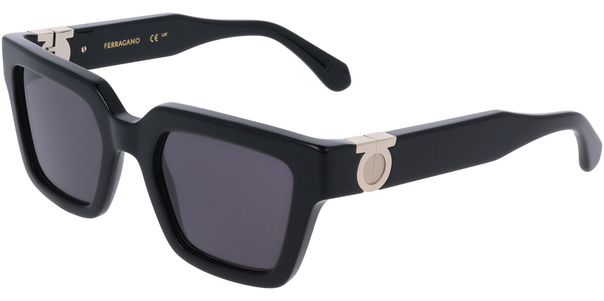 Ferragamo Chunky Square w/ Gancini Hinges