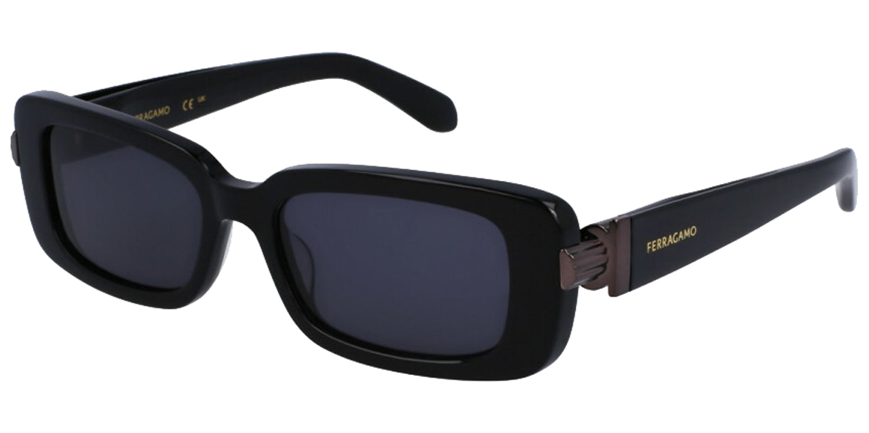 Ferragamo Soft Rectangle w/ Steel Hinges