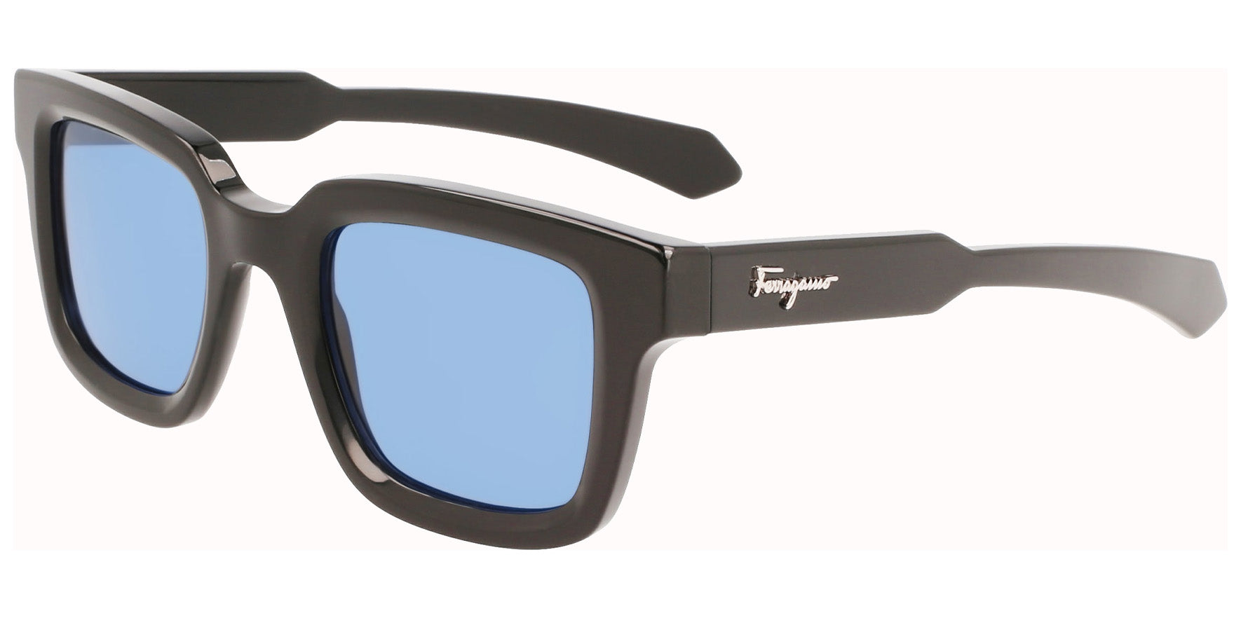 Ferragamo Square w/ 5-Barrel Steel Hinges