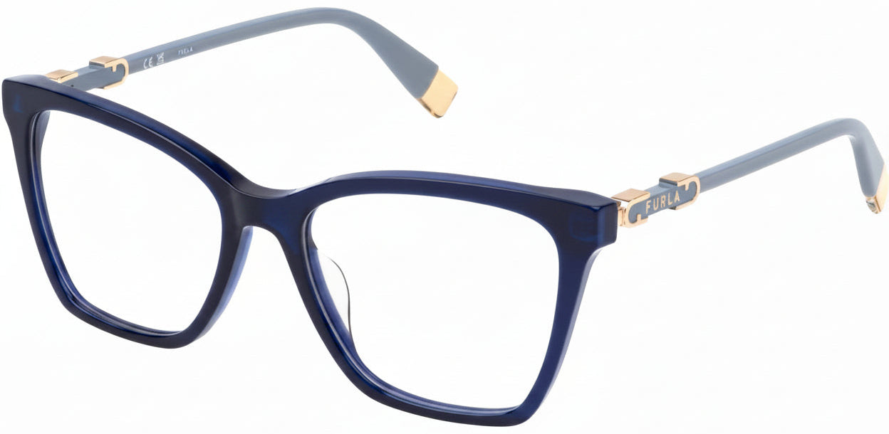 Furla Soft Square Eyeglasses w/ Flex Hinges