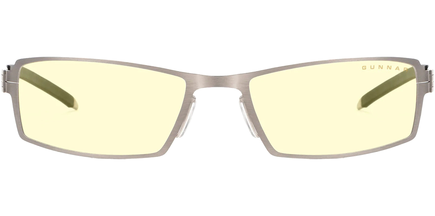 Gunnar Sheadog Stainless Steel Rectangle Gaming/Computer Glasses