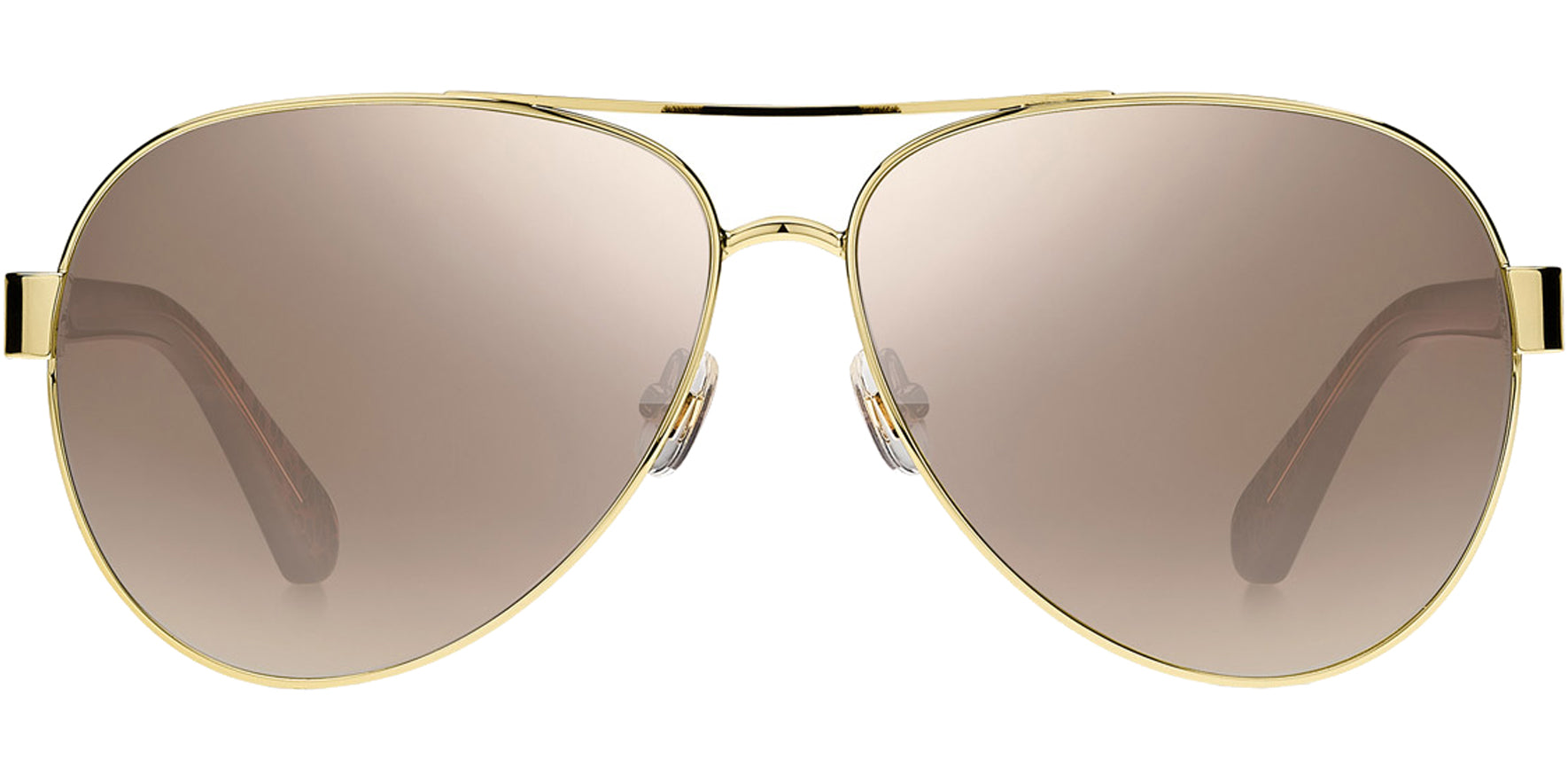 Kate Spade Geneva Aviator w/ Spade Patterned Temples &amp; Gradient Lens - Eyedictive