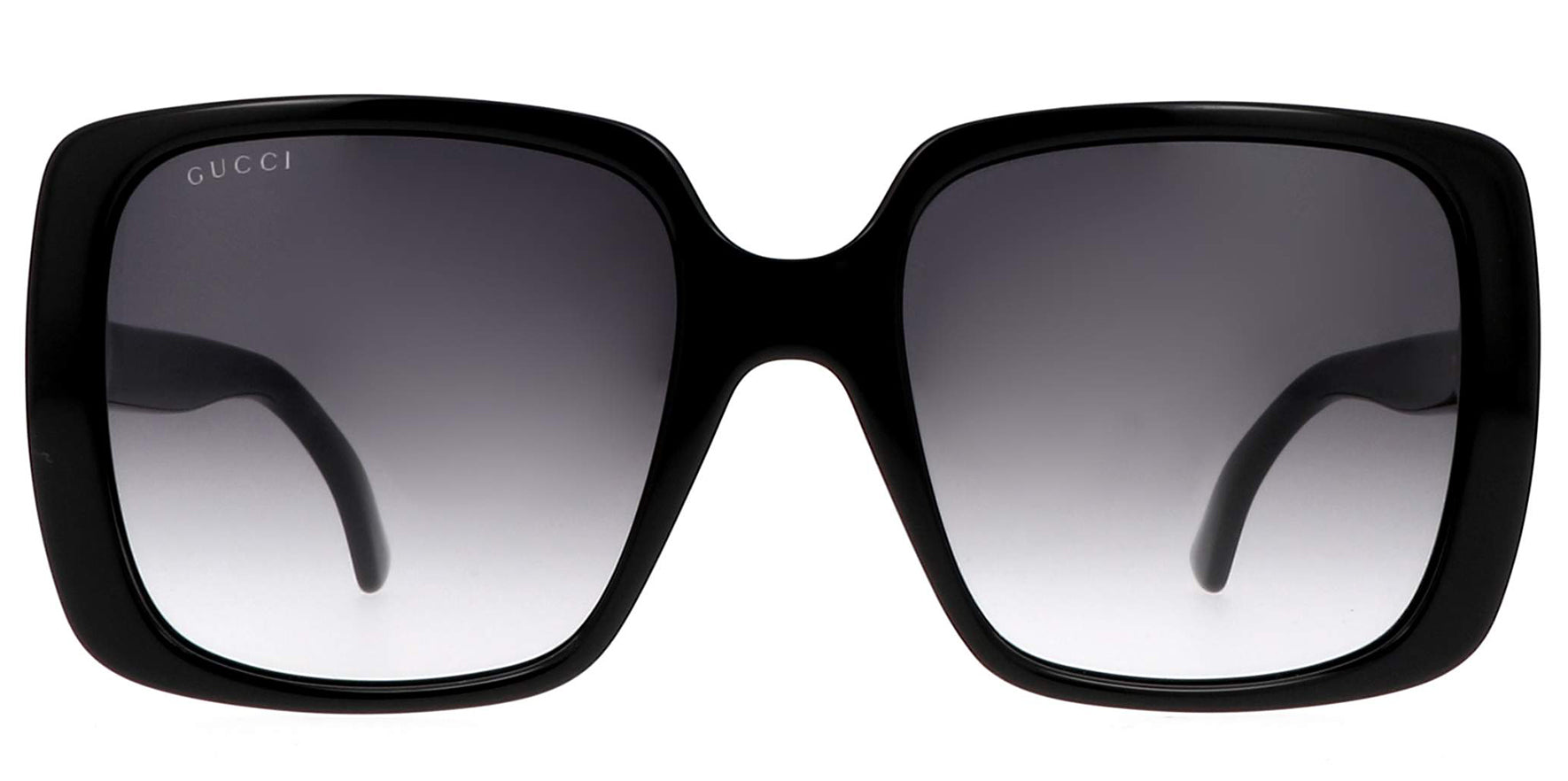 Gucci Lines Black Squared Butterfly w/ Gradient Lens - Eyedictive