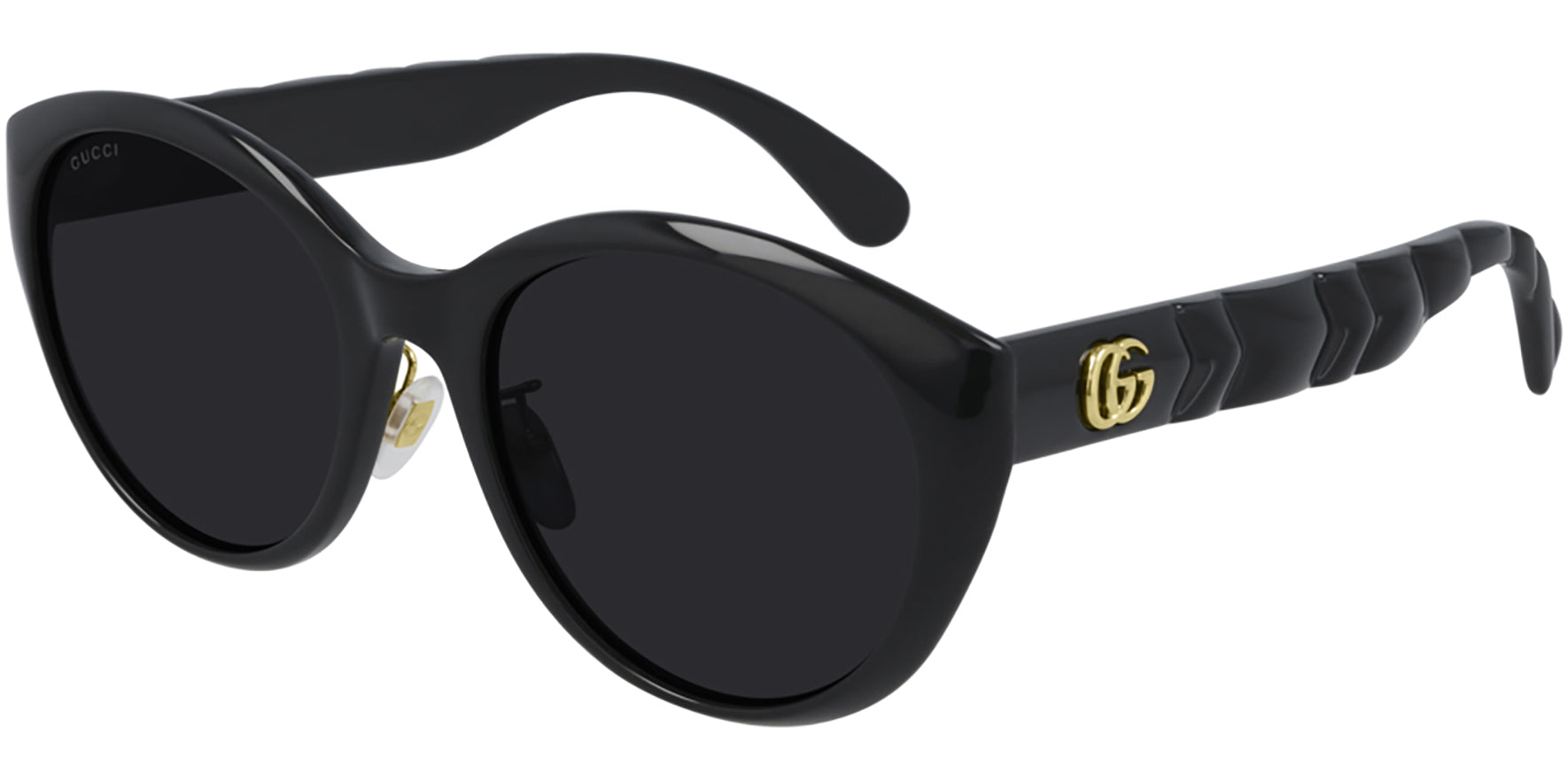 Gucci Alt Fit Black Rounded - Eyedictive