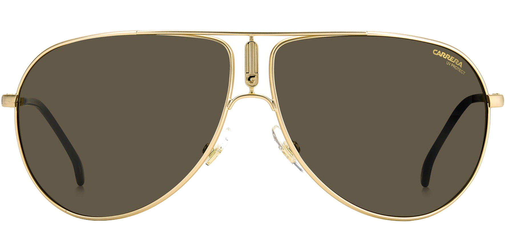 Carrera Special Edition Gipsy 65 Matte Gold-Tone Aviator - Eyedictive