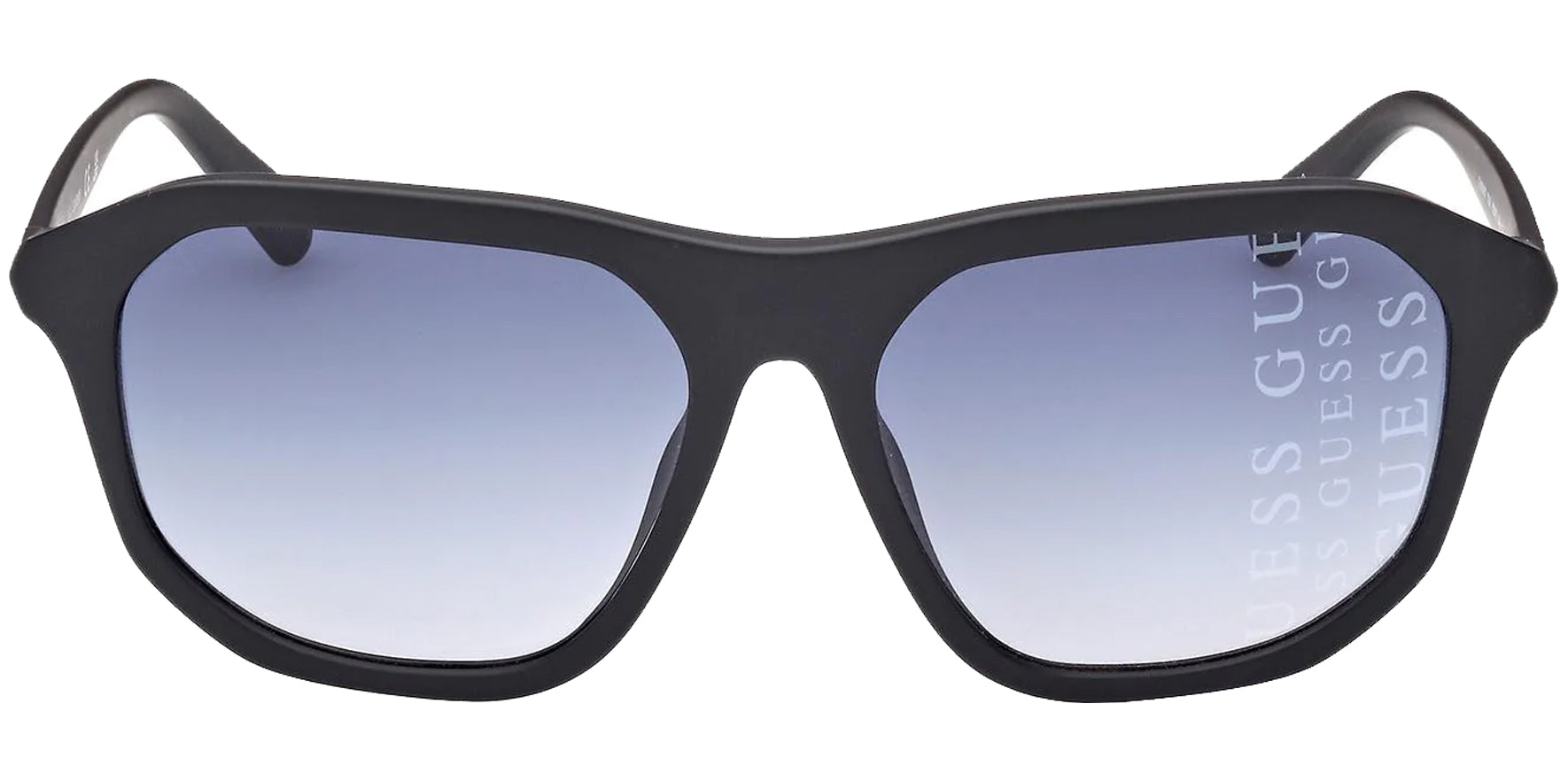 Guess Matte Black Soft Square w/ Gradient Lens - Eyedictive