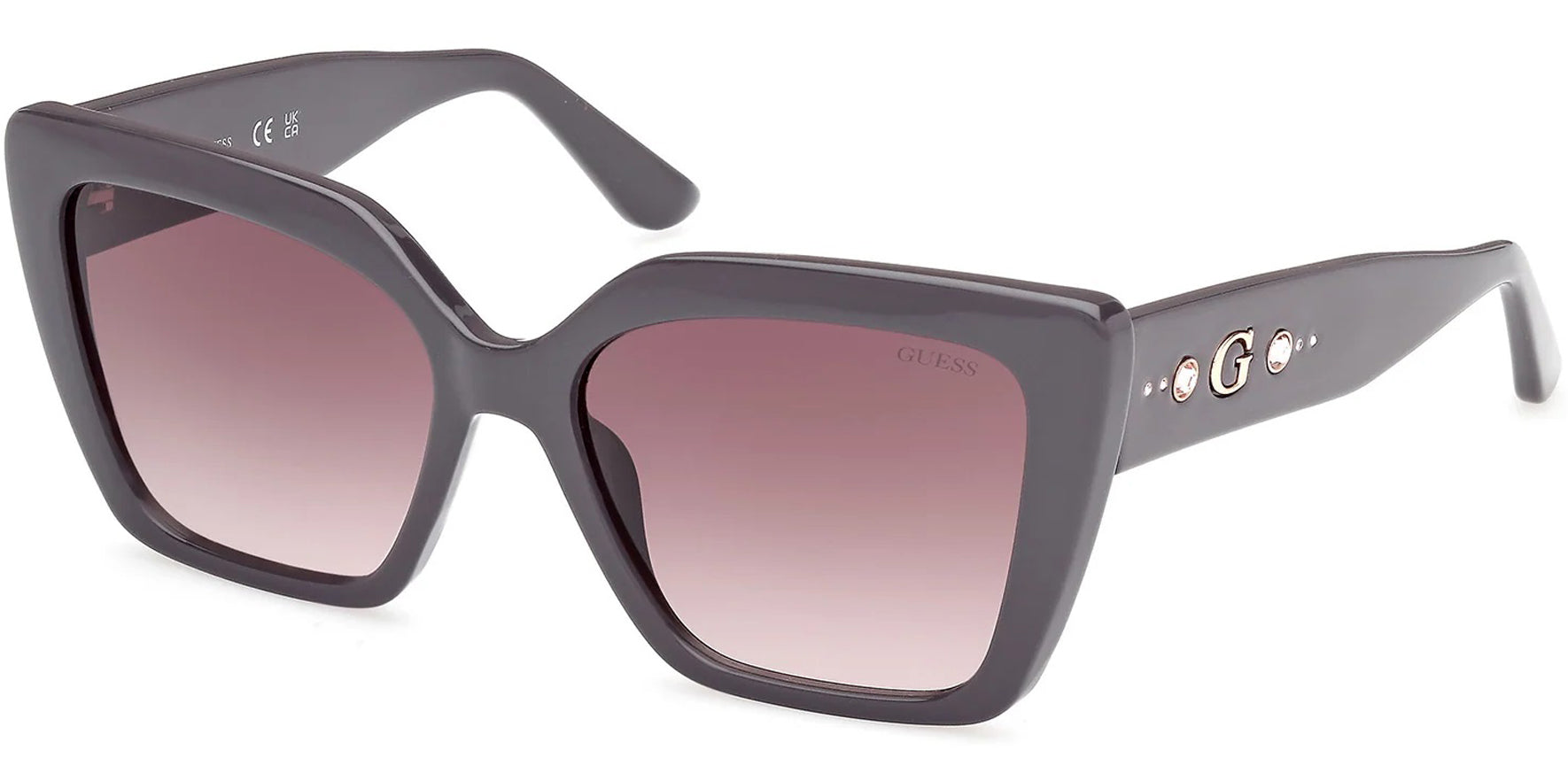 Guess Geometric Cat-Eye w/ Gradient Lens