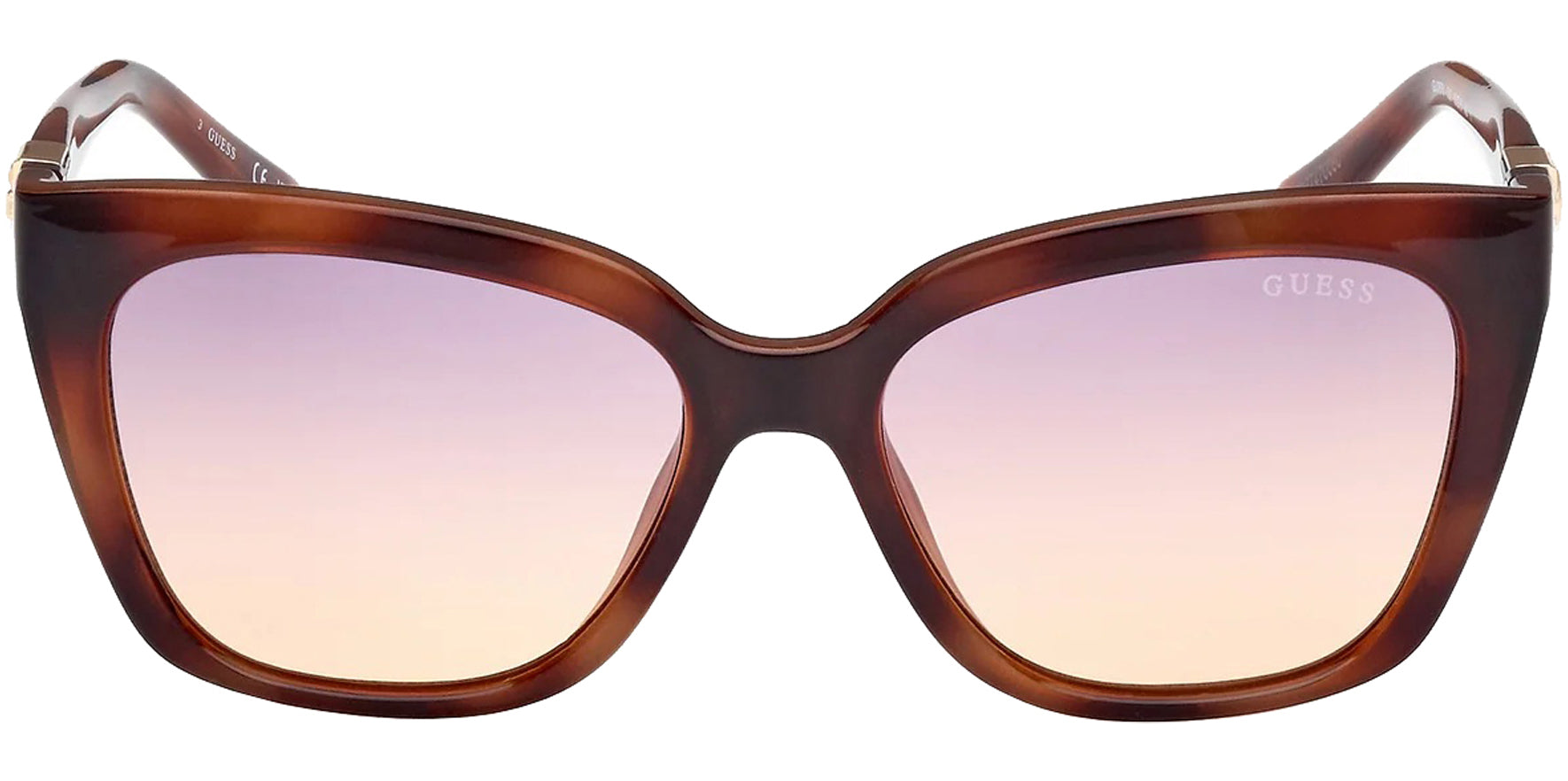 Guess Blonde Havana Cat-Eye w/ Gradient Lens