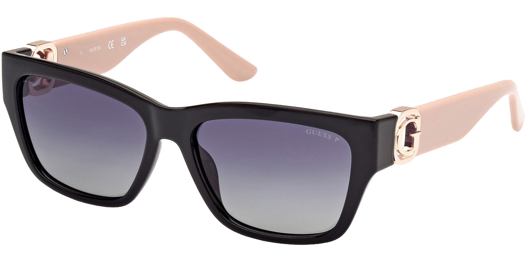 Guess Black Square w/ Gradient Lens