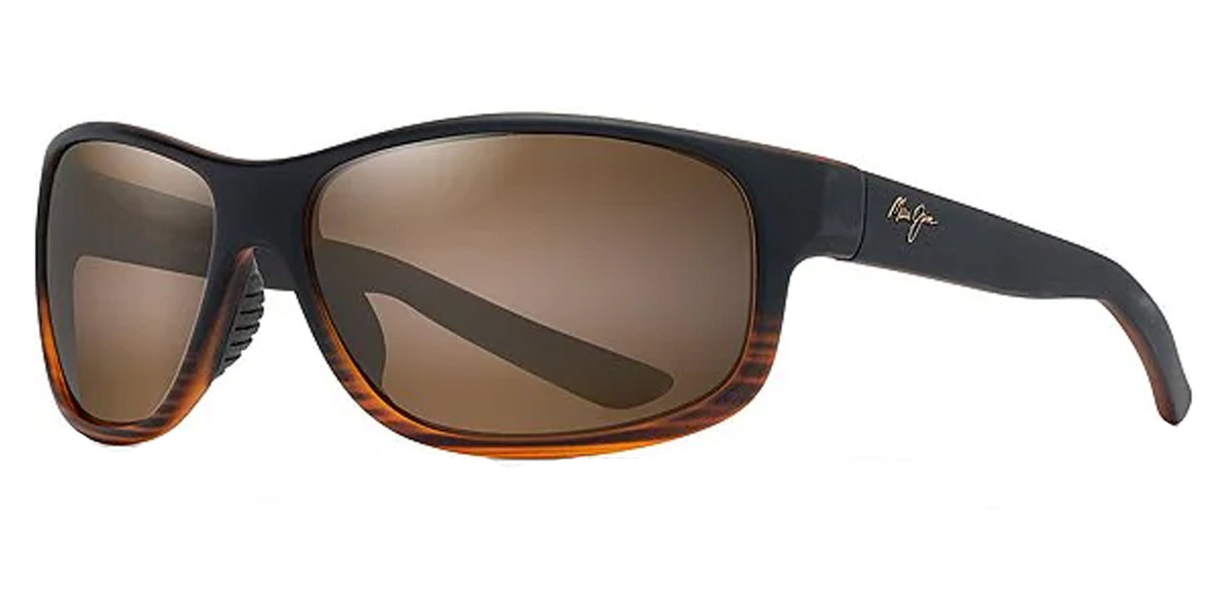 Maui Jim Kaiwi Channel Polarized Sports Wrap w/ Glass Lens