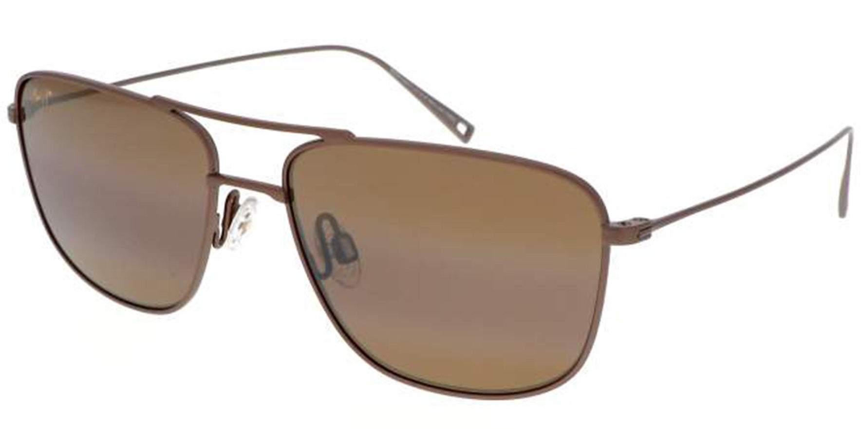 Maui Jim Mikioi Polarized Titanium Navigator w/ Mirror Lens