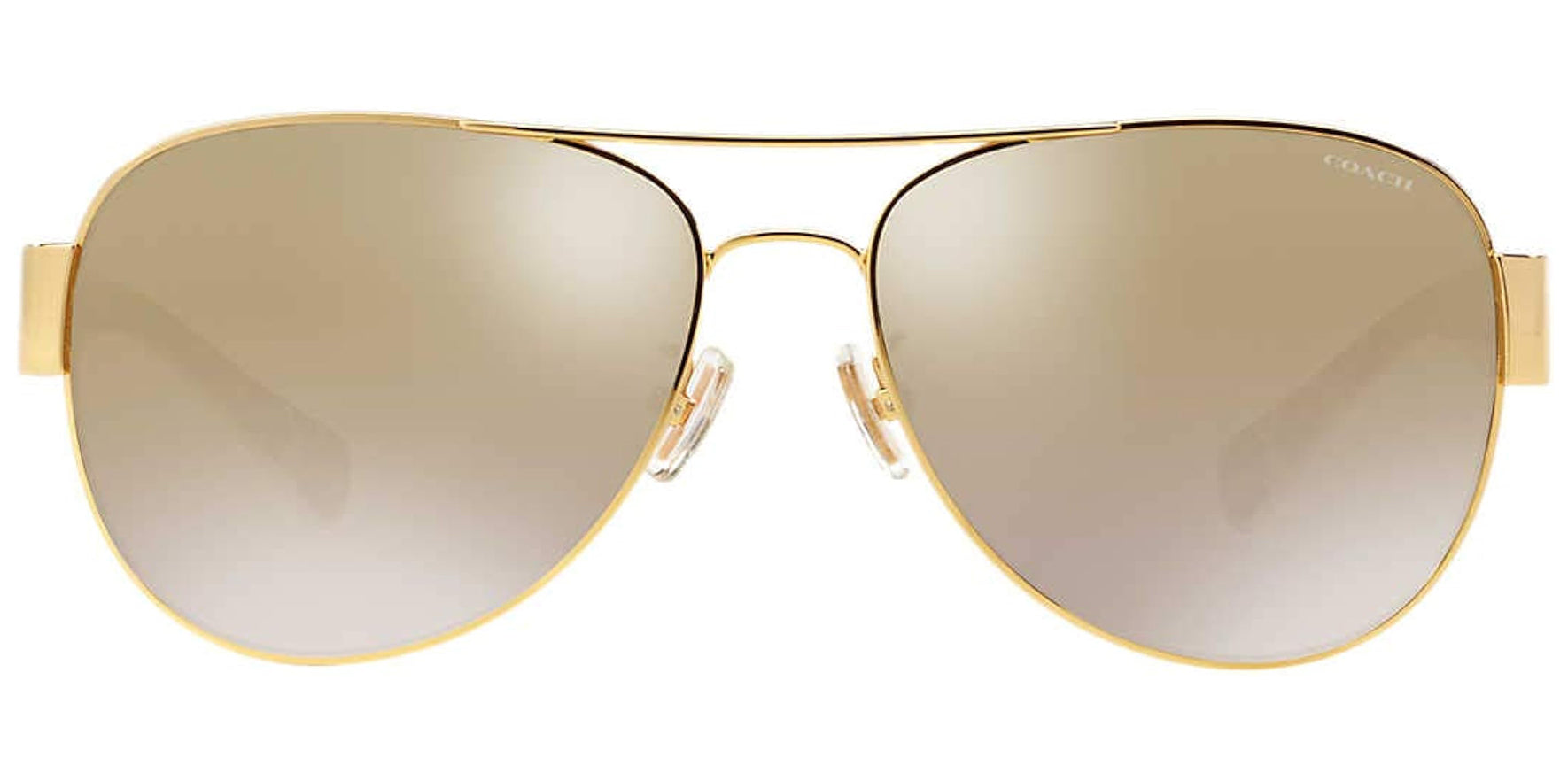 Coach Gold-Tone/Ivory Wild Beast Pilot - Eyedictive