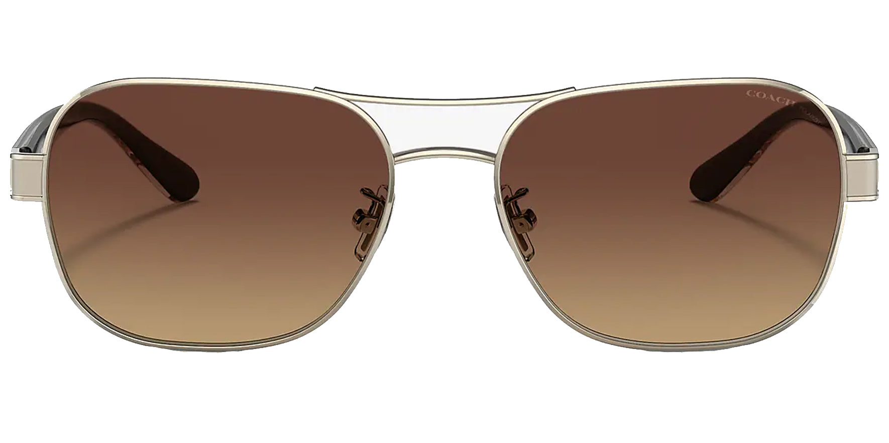 Coach Polarized Light Gold-Tone Navigator - Eyedictive