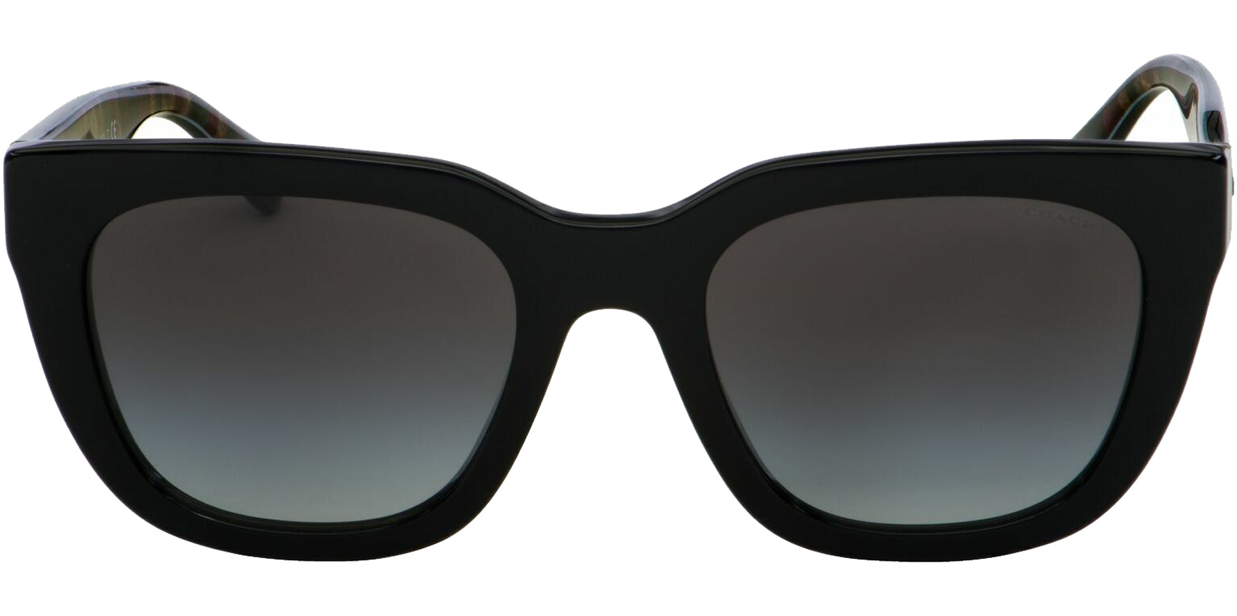 Coach Black Soft Square w/ Gradient Lens