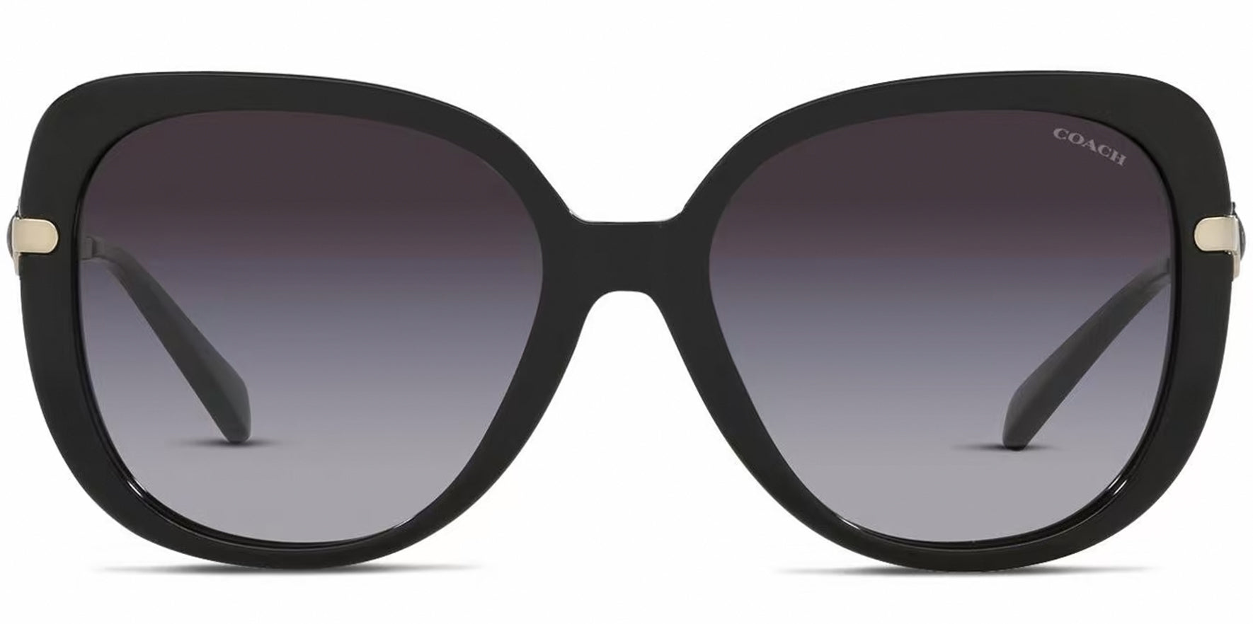 Coach Black Butterfly w/ Gradient Lens - Eyedictive