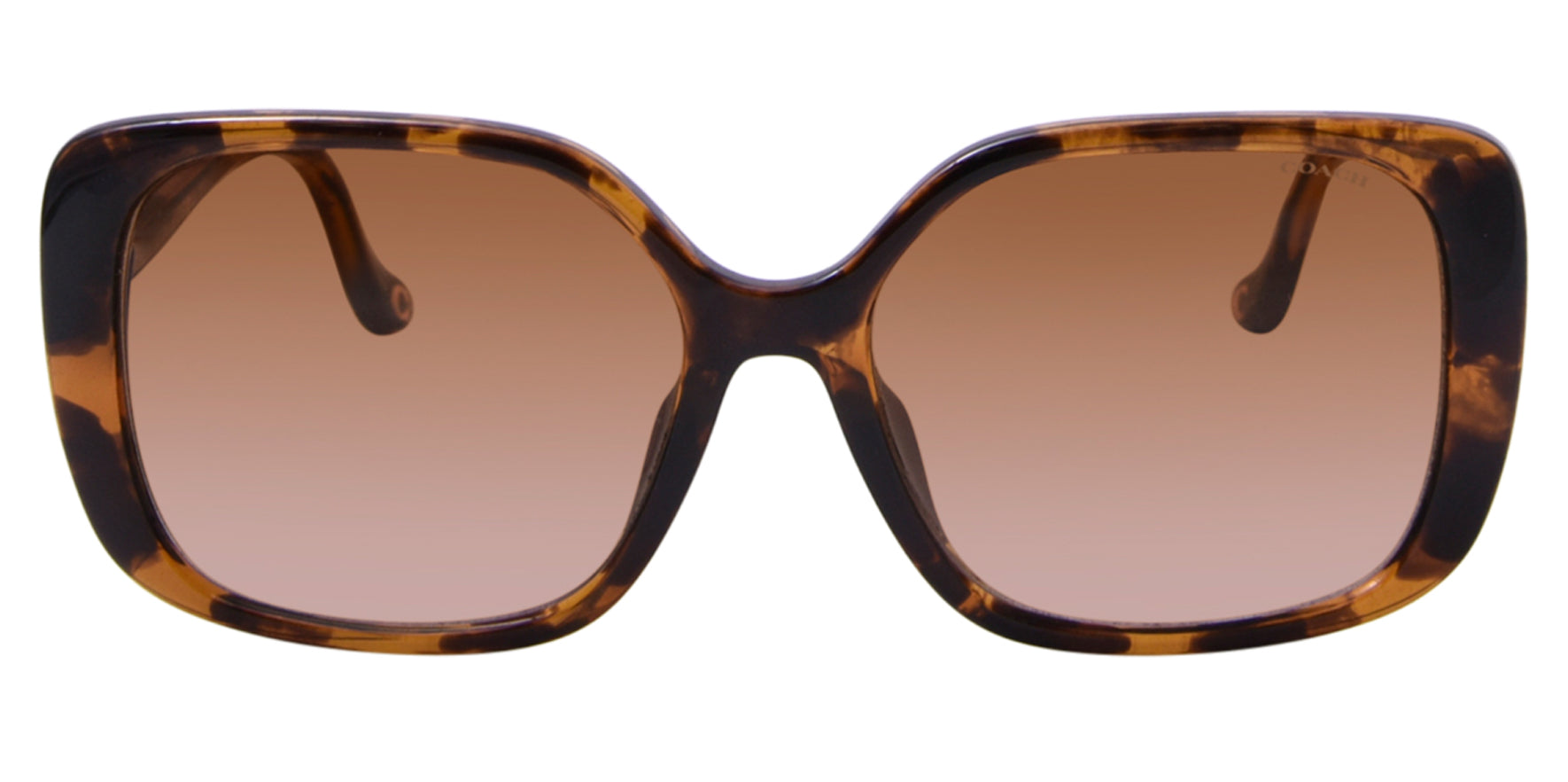 Coach Dark Tortoise Butterfly w/ Gradient Lens - Eyedictive