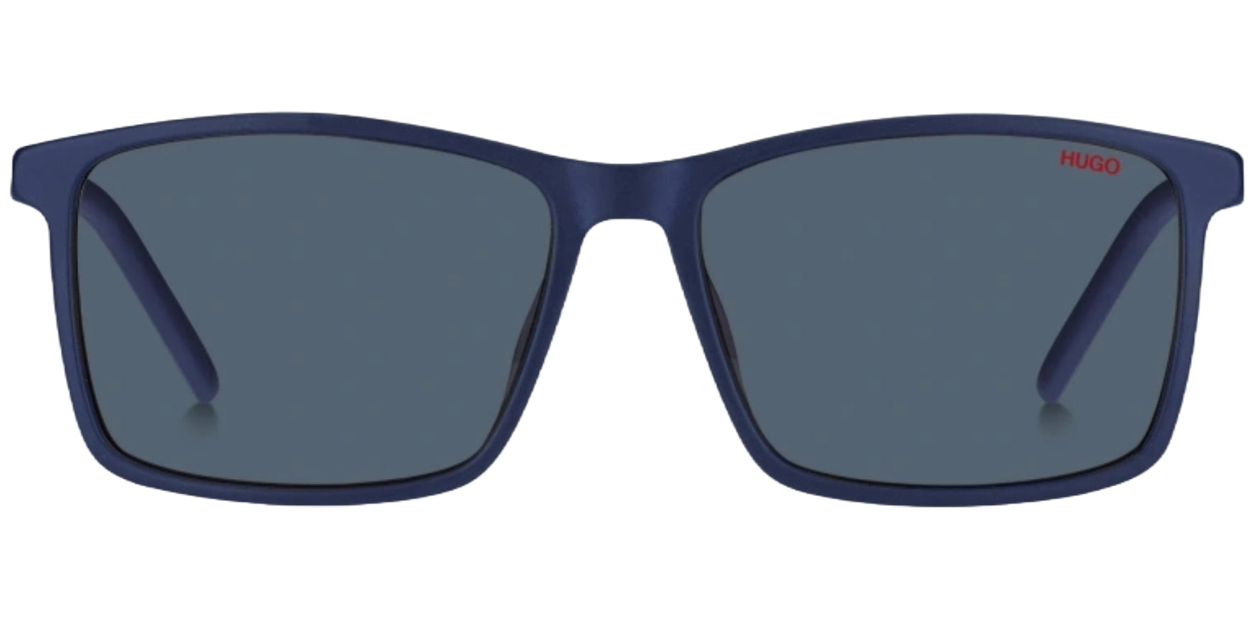 Hugo Boss Matte Blue Rectangular