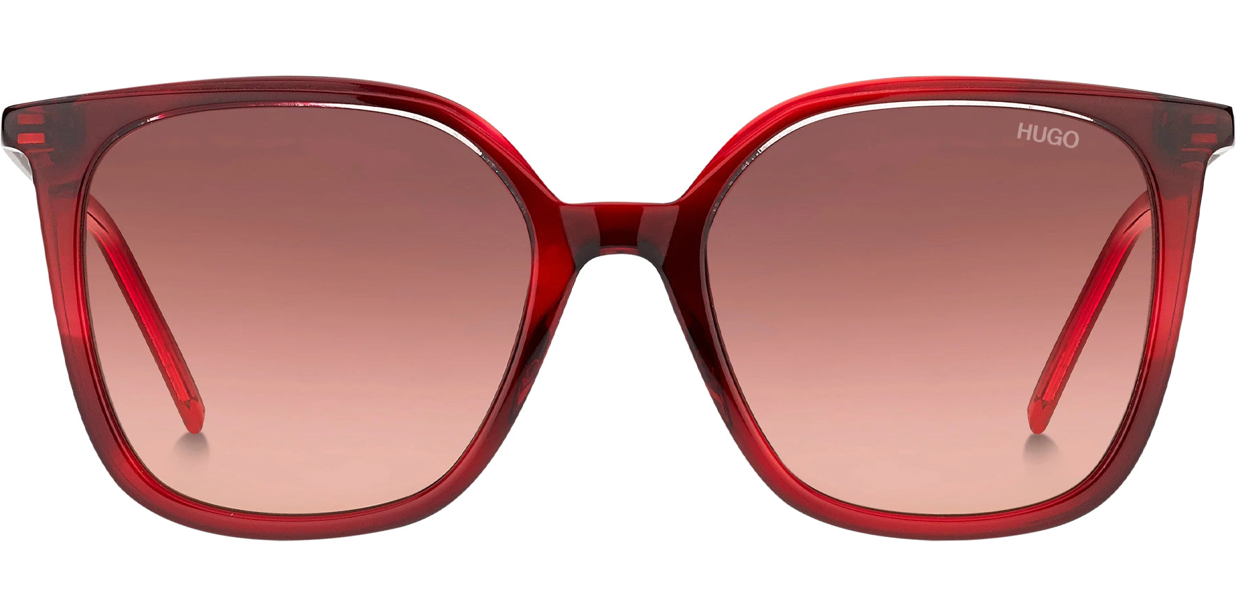 HUGO By Hugo Boss Red Horn Squared Cat Eye - Eyedictive