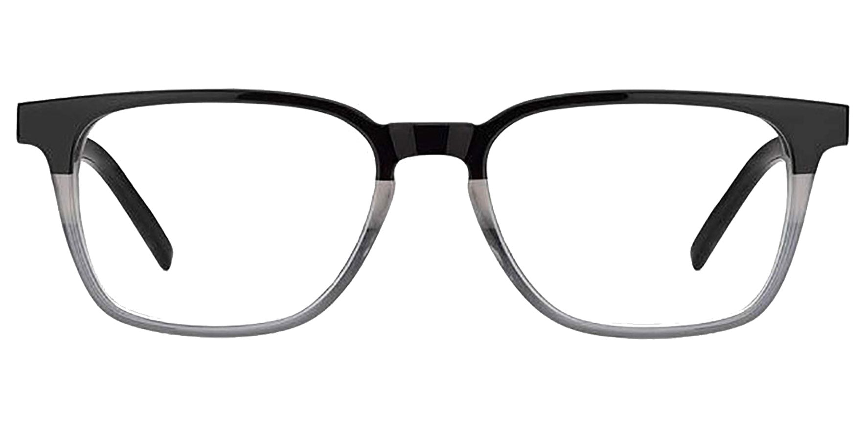 Hugo Boss Square Eyeglasses w/ Triangular Hinge Assembly